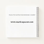 Carnet MaricopaCon 2023 (édition Dan Smith) (Dos)