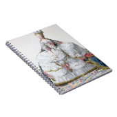 Carnet Marie Antoinette (1752-93) de 'DES Estam de (Côté Droit)