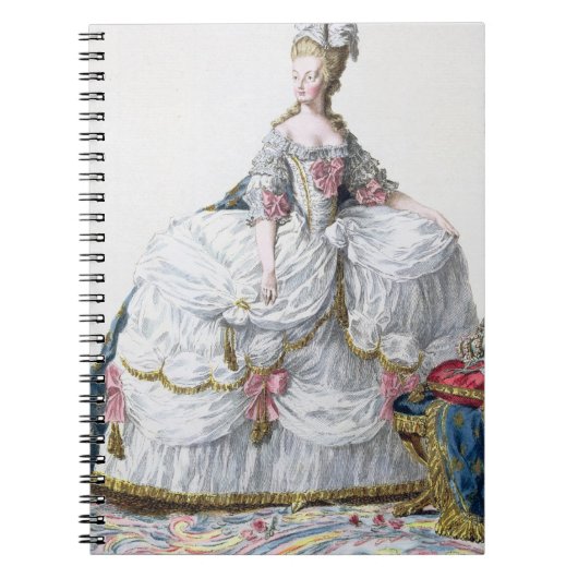 Carnet Marie Antoinette (1752-93) de 'DES Estam de (Devant)