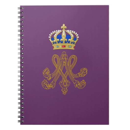 Carnet Marie Antoinette Monogram (Devant)