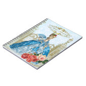Carnet Marie Antoinette Verseilles Blue notebook (Côté gauche)