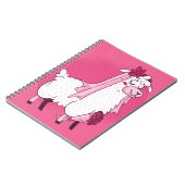 Carnet Mariée lama (Côté gauche)