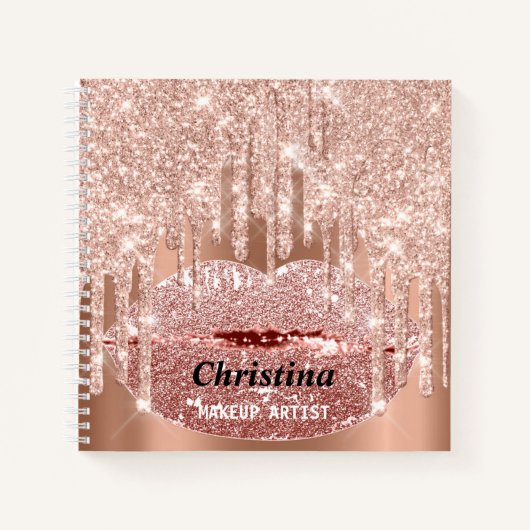 Carnet Mariée pour être douce 16e Rose Princesse lèvres d (Devant)