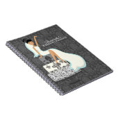 Carnet Mariée sur gâteau Mariage (Côté Droit)