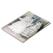 Carnet Mariées vintages Mariage blanc antique (Côté gauche)