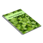 Carnet Marigold Seedlings Custom Gardening Notebook (Côté Droit)