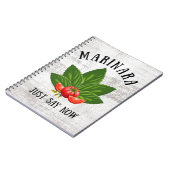 Carnet Marinara Dit Maintenant Italie Basil Tomates Feuil (Côté gauche)