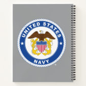 Carnet Marine américaine | Officier Crest (Dos)