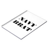 Carnet Marine Brat (Côté gauche)