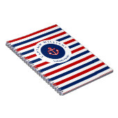 Carnet Marine marine Bleu Rouge Bleu Blancs (Côté Droit)