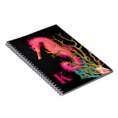 Carnet Marine Seahorse Pink Chic (Côté Droit)