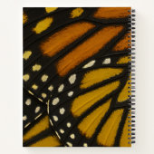 Carnet Mariposa Orange & Yellow Monarch Butterfly Wing (Dos)