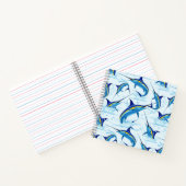 Carnet Marlin Bleu Jaillissant de l'Océan (Intérieur)
