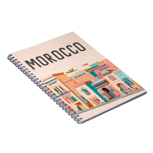 Carnet Maroc Marakech (Côté Droit)