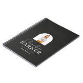 Carnet Marque de commerce de photographie d'architecture (Côté gauche)