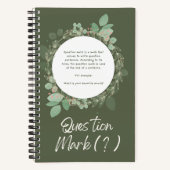 Carnet Marque de question (Recto)
