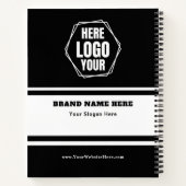 Carnet Marque D'Entreprise Et Cadeau Promotionnel De L'En (Dos)