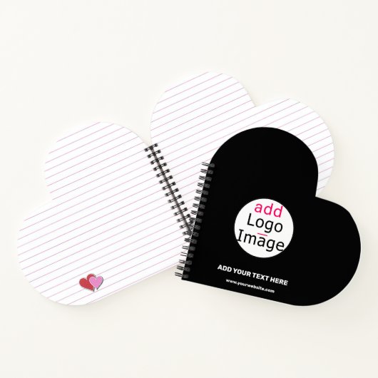 Carnet Marque personnalisable moderne professionnelle ten (Intérieur)