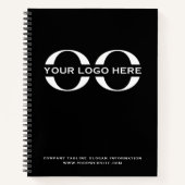 Carnet Marque professionnelle Black White Company (Devant)