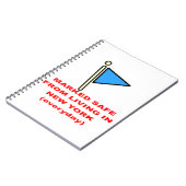 Carnet Marqué Sûr De Vivre À New York # (Côté gauche)