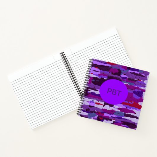 Carnet Marque violette et rouge (Intérieur)