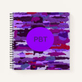 Carnet Marque violette et rouge (Devant)