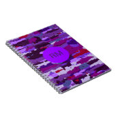 Carnet Marque violette et rouge (Côté Droit)