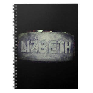 Carnet Marqueur de gravier Lizzie Borden - Rivière Fall, 