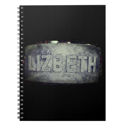 Carnet Marqueur de gravier Lizzie Borden - Rivière Fall, (Devant)