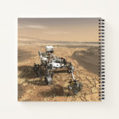 Carnet Mars 2020 Rover Sur La Surface De Mars. (Dos)