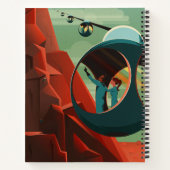 Carnet Mars Olympus Mons Système solaire Volcano le plus  (Dos)