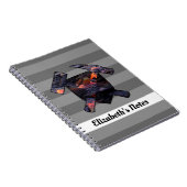 Carnet Marteaux de roche du géologue avec flux de lave ha (Côté Droit)