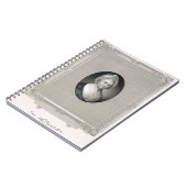 Carnet Martha Washington, gravé par James Barton Longac (Côté gauche)