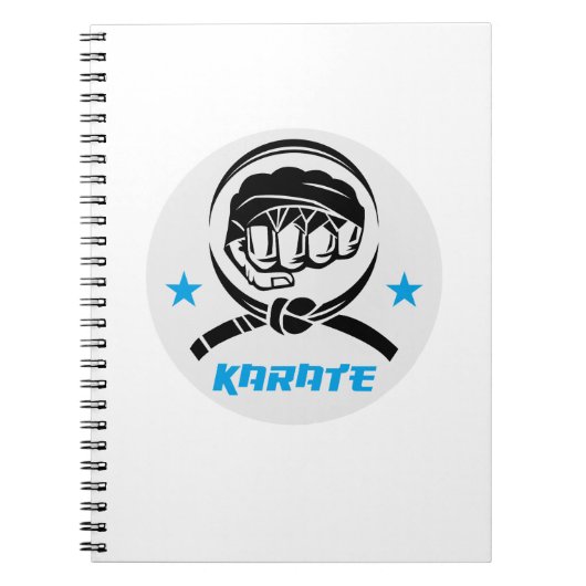 Carnet Martial Arts Karate Black Belt (Devant)