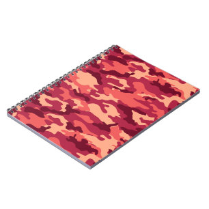 CARNET MARTIAN DESERT CAMO / CAMOUFLAGE DAZZLE MOTIF