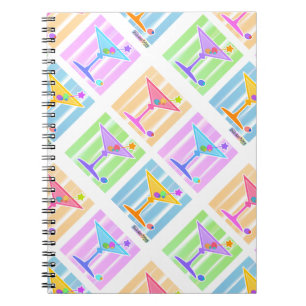 CARNET MARTINI EN PASTEL D'ART DE POP