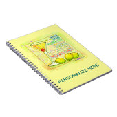 CARNET MARTINI LEMON DROP (Côté Droit)