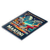 Carnet Martini Space Affiches de voyage Death Star Cockta (Côté gauche)