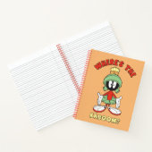 Carnet MARVIN LE MARTIAN™ Où est le Kaboom ? (Intérieur)