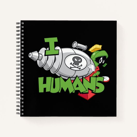 Carnet MARVIN THE MARTIAN™ I Laser Humains (Devant)