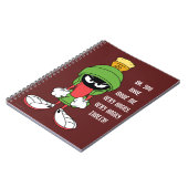 Carnet MARVIN THE MARTIAN™ Upset (Côté gauche)