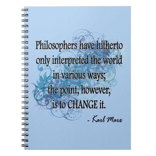 Carnet Marx (Devant)