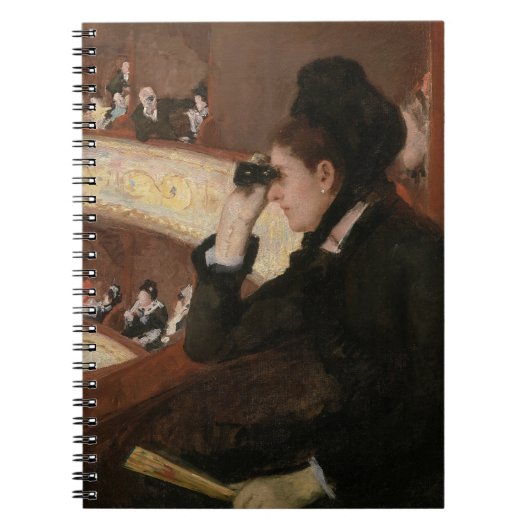 Carnet Mary Cassatt - Dans la loge (Devant)