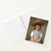 Carnet Mary Cassatt : Enfant dans un Casquette en paille (Intérieur)