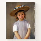 Carnet Mary Cassatt : Enfant dans un Casquette en paille (Dos)