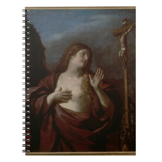 Carnet Mary Magdalene dans la pénitence (huile sur la (Devant)