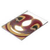 Carnet Masai Tribal Whirt Art Imprimer (Côté gauche)