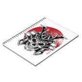 Carnet Máscara Oni / Oni Mask Notebook (Côté gauche)