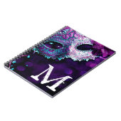 Carnet Mascarade Masque Masque Masquage Monogramme Note i (Côté gauche)