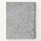 Carnet Masculine Gris Asphalt Gris (Dos)